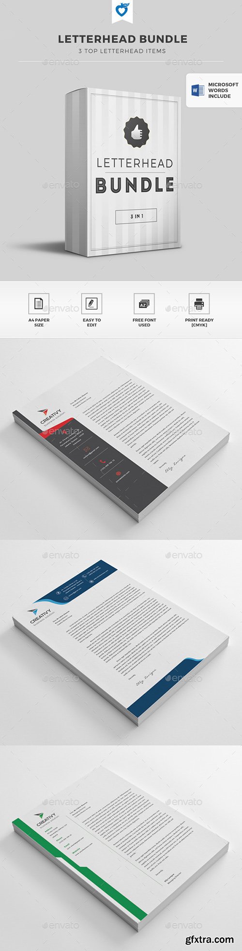 GraphicRiver Letterhead Bundle 11501010