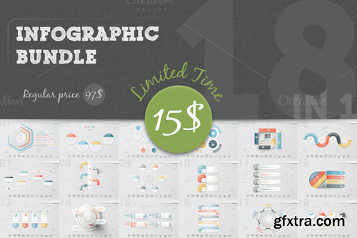 CM - Mega Infographic Bundle 275202 $97