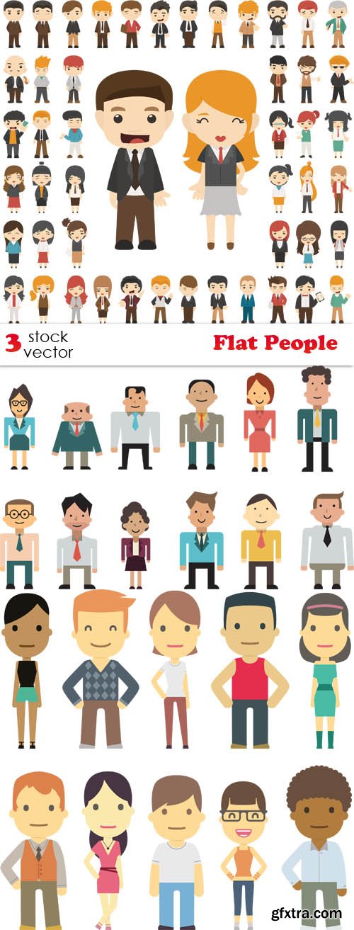 Vectors - Flat People