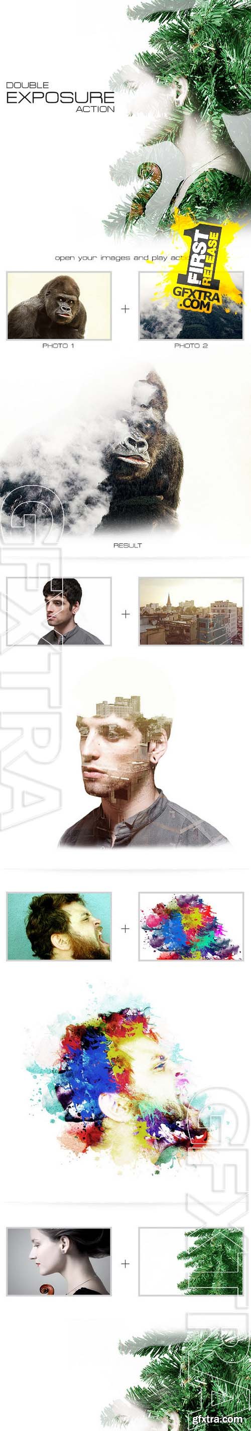 Double Exposure Action - GraphicRiver 11565970