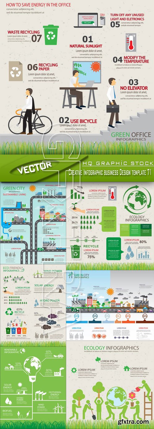 Stock Vector - Creative Infographic business Design template 71