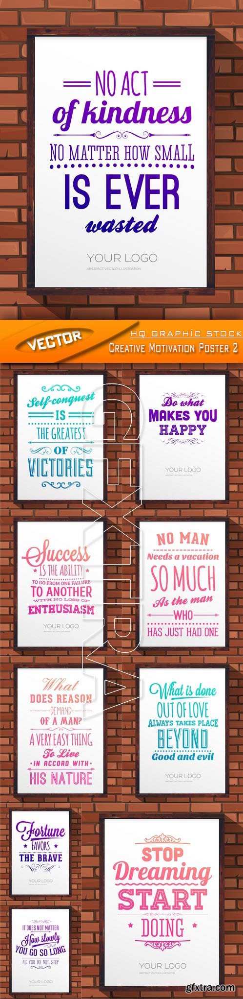 Stock Vector - Creative Motivation Poster 2