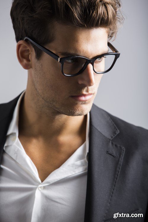 Man with glasses