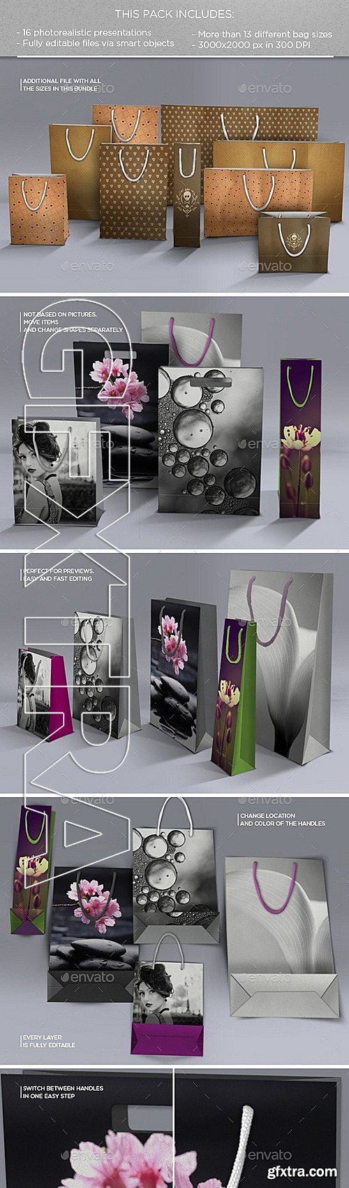 GraphicRiver - Bags Mockups Bundle 11237123