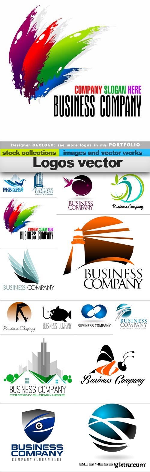 Logos vector, 15 x EPS