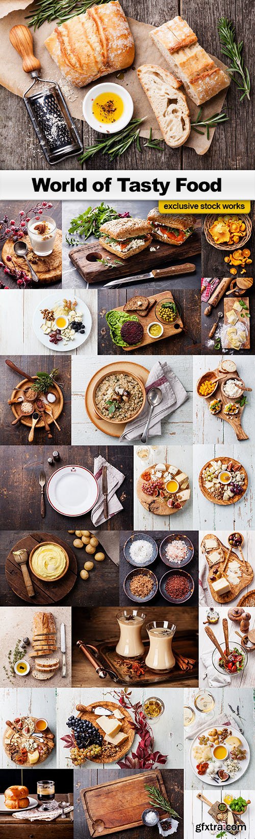 World of Tasty Food - 25x UHQ JPEG