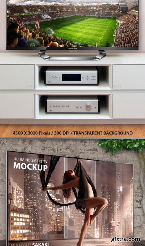 GraphicRiver 8 UHD Smart Screen Mockup V2.0 10147978