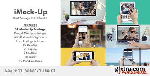 Videohive iMock-Up Real Footage Vol 3 Toolkit 1152864