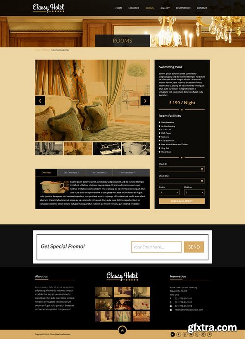 CM - Classy - Booking Hotel Luxury PSD 279813