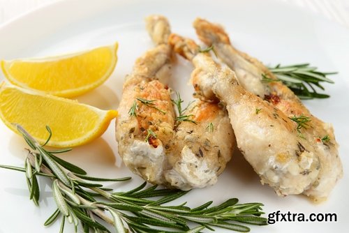 Collection of delicious French delicacy fried toad legs 25 HQ Jpeg