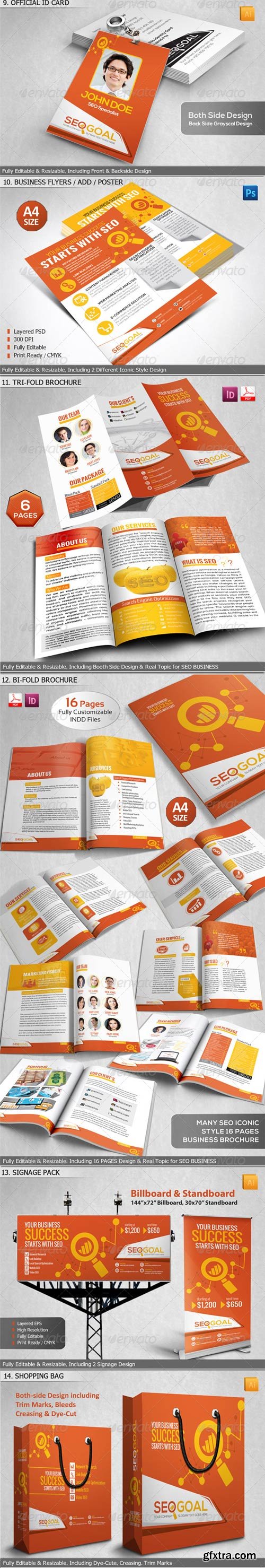 GR SEO Agency Business Mega Branding Pack - 6432527