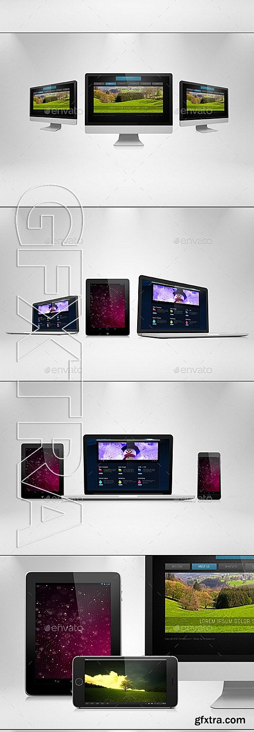 GraphicRiver - 30 Responsive Website Devices Mock Ups 11612779