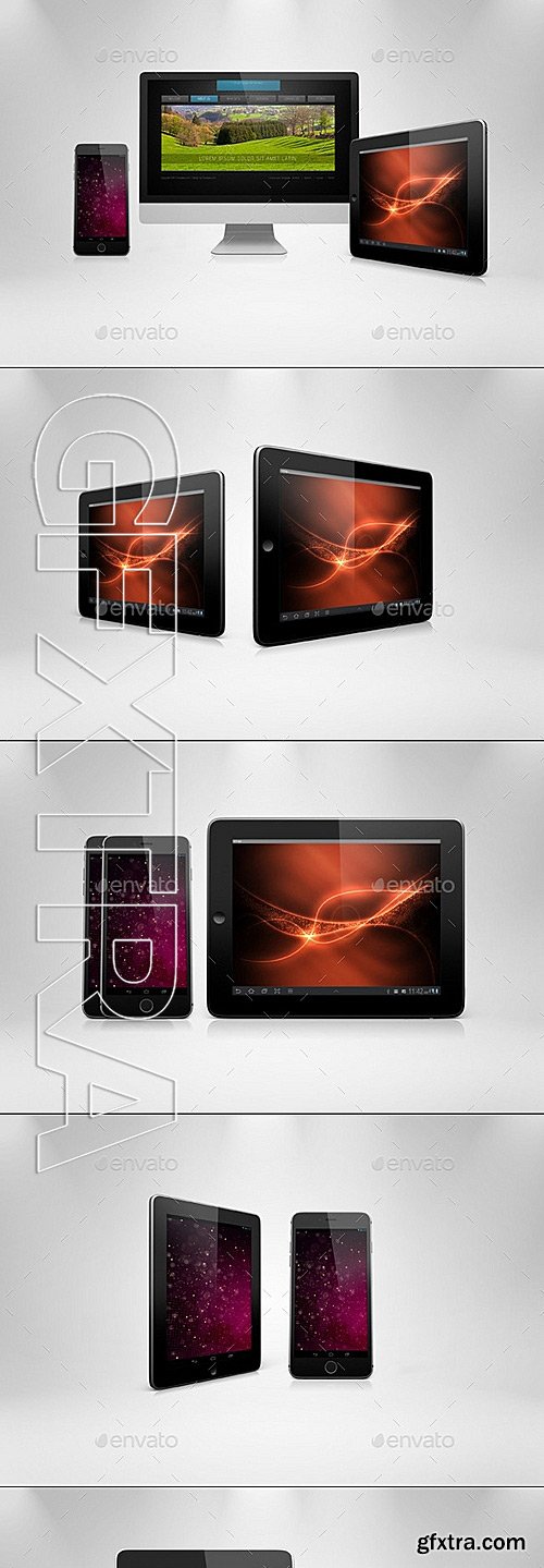 GraphicRiver - 30 Responsive Website Devices Mock Ups 11612779