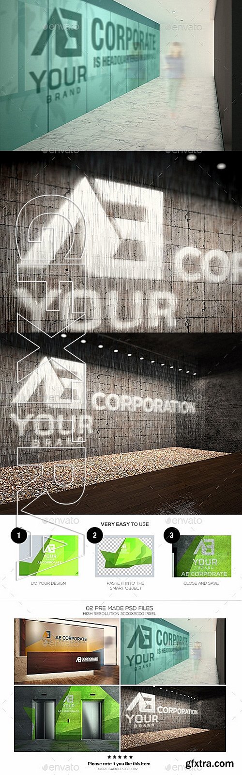 GraphicRiver - Corporate Logo Mockups V1 11609562