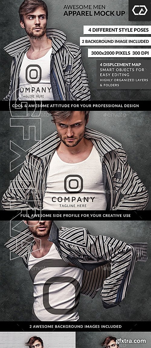 GraphicRiver - Men Apparel Mock Up 11580735