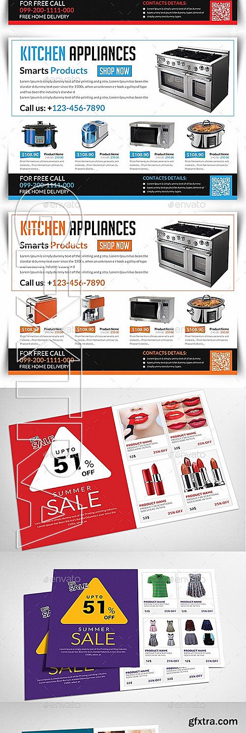 GraphicRiver - Product Promotion Flyer Bundle 11553930