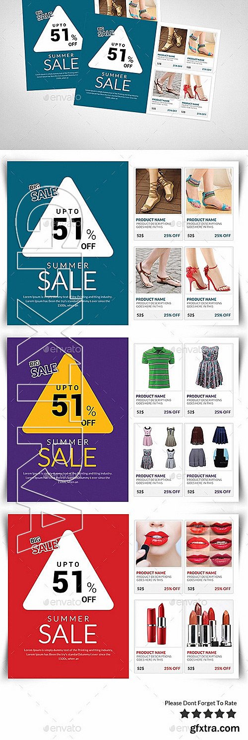 GraphicRiver - Product Promotion Flyer Bundle 11553930