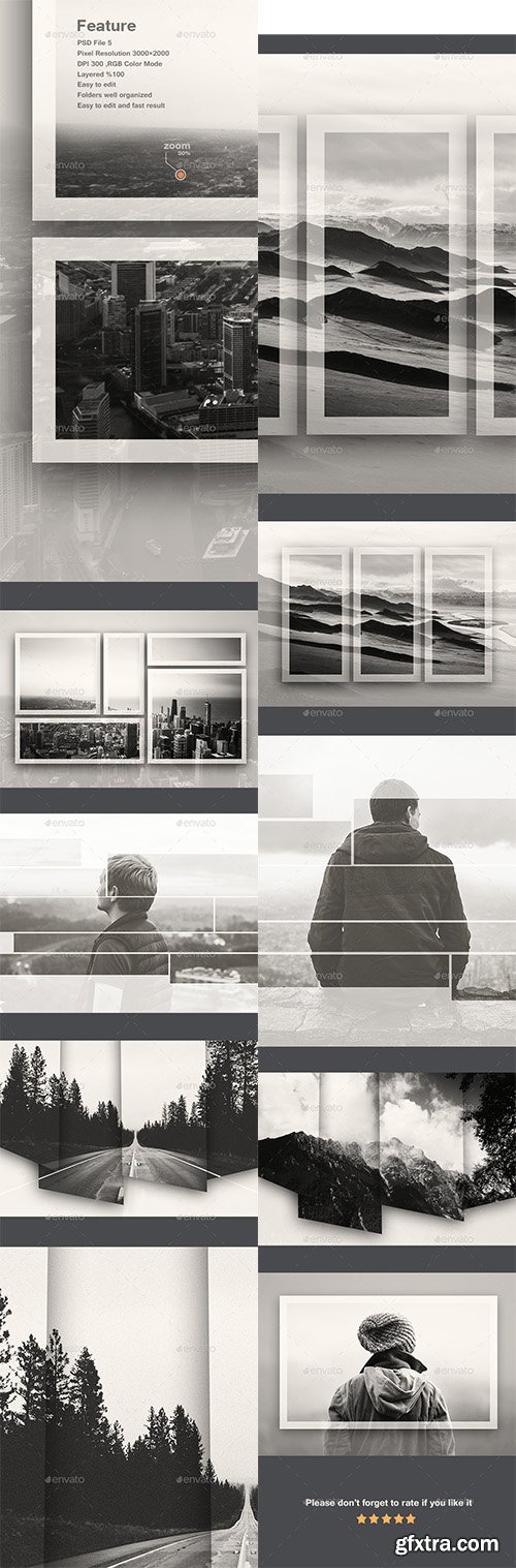 Graphicriver - Double Exposure Frame Photo Template v2 11540742