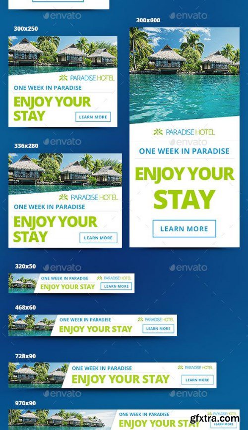 GraphicRiver Paradise Hotel Bundle 11620863