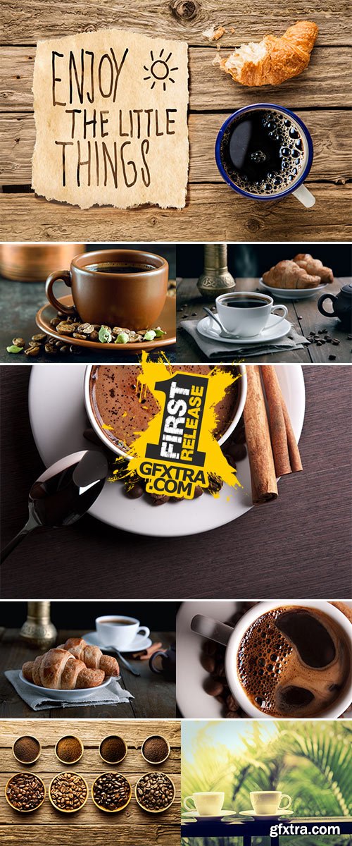 Stock Photos fresh breakfast with coffee