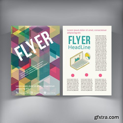 Flyer and Brochure 2 - 25x EPS