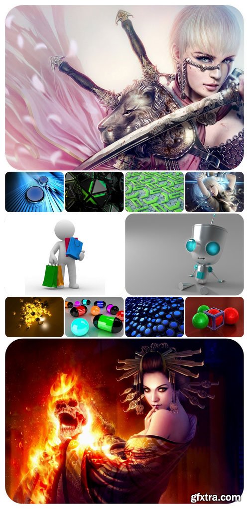 3D graphics wallpaper collection Part 55