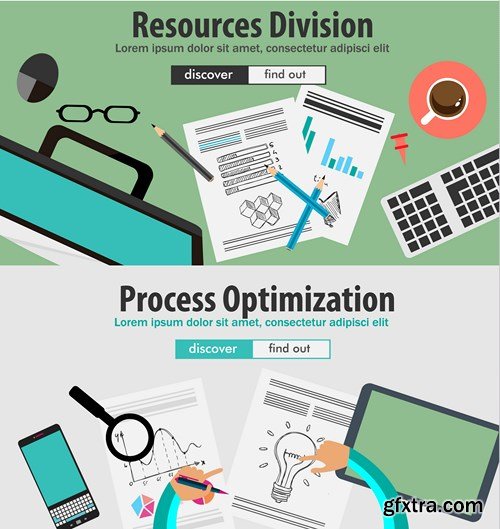 Business Infographics Elements - 25x EPS