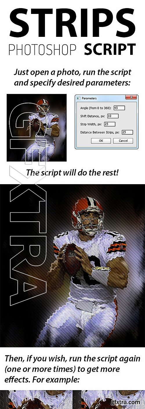 GraphicRiver - Strips Photoshop Script 11630801