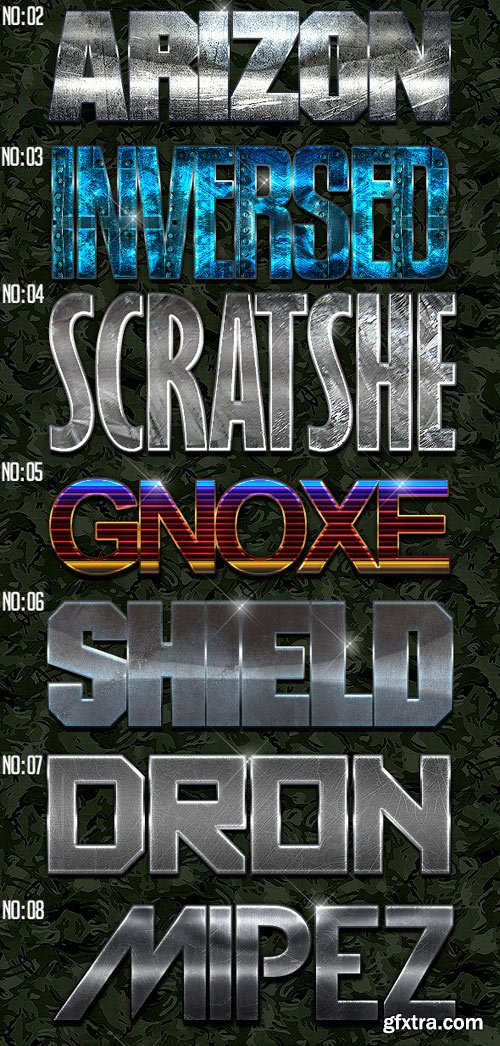 GraphicRiver - Military Text Effects Bundle 11567523