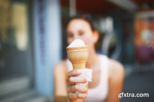 Stock Photos - Ice cream 3, 50xJPG