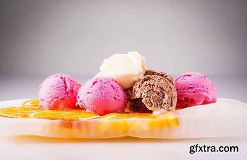 Stock Photos - Ice cream 3, 50xJPG