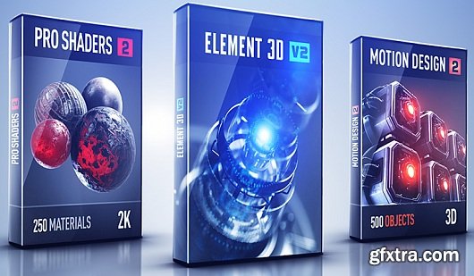 Video Copilot Motion Design 2 + Backlight for Element 3D v2.0.7