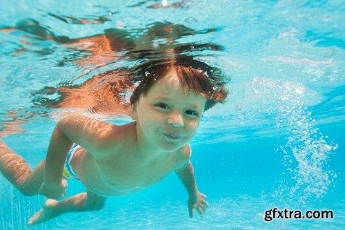 Collection of babies swimming pool beach sea vacation 25 HQ Jpeg
