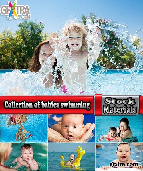 Collection of babies swimming pool beach sea vacation 25 HQ Jpeg