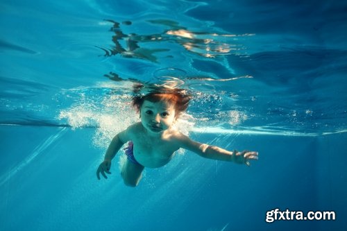 Collection of babies swimming pool beach sea vacation 25 HQ Jpeg