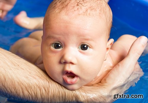 Collection of babies swimming pool beach sea vacation 25 HQ Jpeg