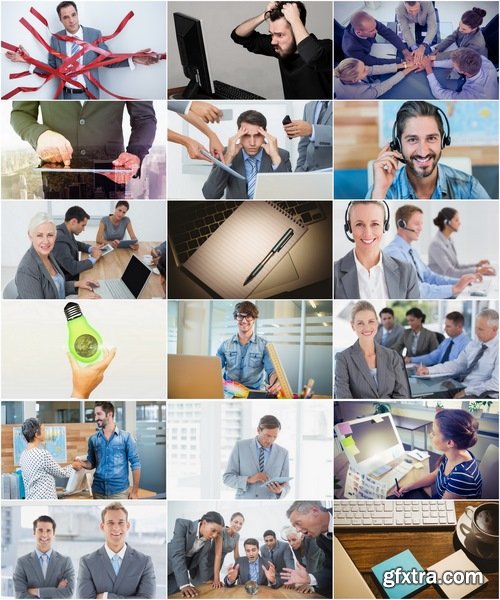 Collection of various office work businessman meeting 25 HQ Jpeg