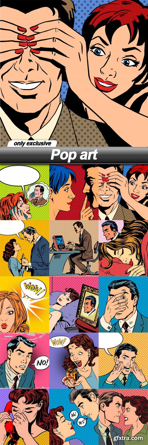 Pop art - 15 EPS