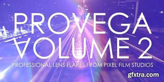 ProVega: Volume 2 - Professional Lens Flare Plugin for FCP X (Mac OS X)