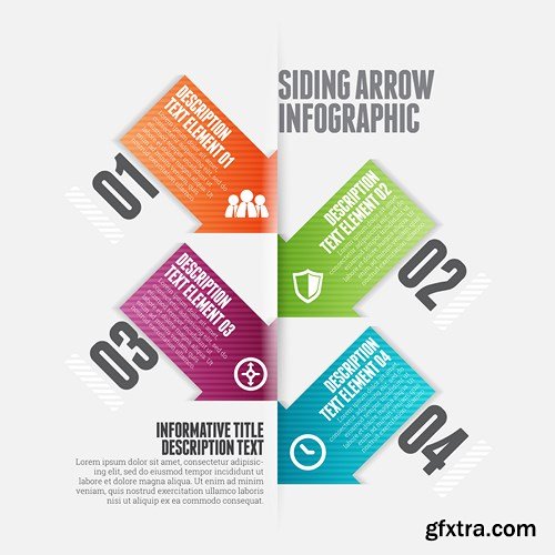 Infographics Vector Elements - 25x EPS