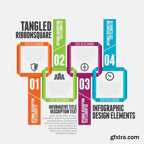 Infographics Vector Elements - 25x EPS