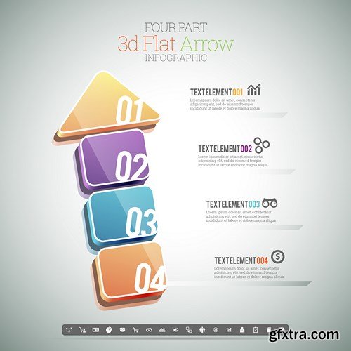 Infographics Vector Elements - 25x EPS