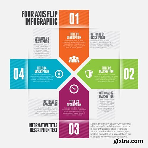 Infographics Vector Elements - 25x EPS