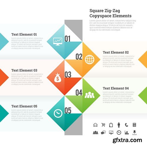 Infographics Vector Elements - 25x EPS