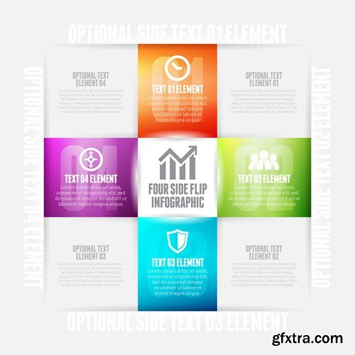 Infographics Vector Elements - 25x EPS