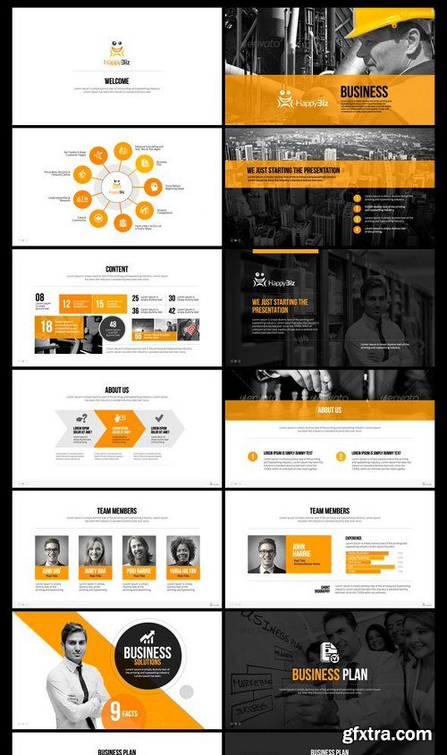 GraphicRiver HappyBiz Multipurpose Business Template 6712887