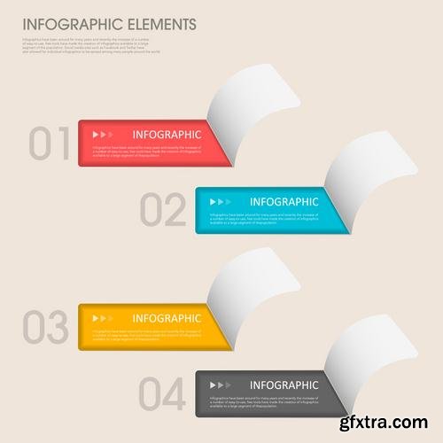 Stock Vector - Infographic Workflow Layout Diagram Number Options Web Design Elements, 40EPS