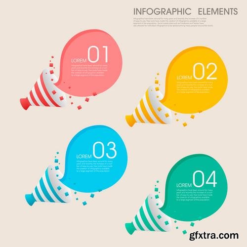 Stock Vector - Infographic Workflow Layout Diagram Number Options Web Design Elements, 40EPS