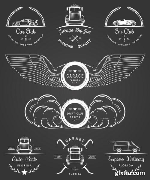 Stock Vector - Pro Badges Logos Symbols and Emblems, 35EPS