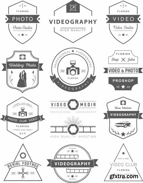 Stock Vector - Pro Badges Logos Symbols and Emblems, 35EPS